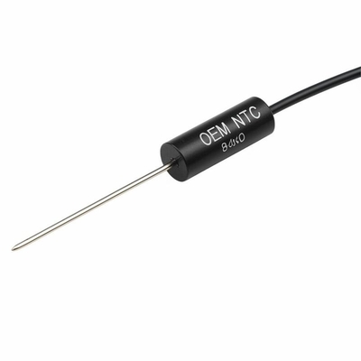 OEM NTC Sensor Suhu dengan 3000K-4500K B Nilai Customized Dukungan AC/DC Current
