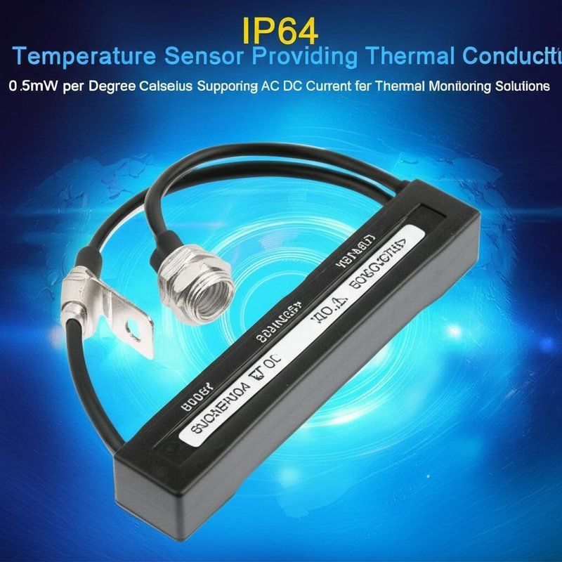 IP64 NTC Sensor Suhu Menyediakan Konduktivitas Termal 0.5mW per derajat Celcius Mendukung AC DC Current untuk Solusi Pemantauan Termal